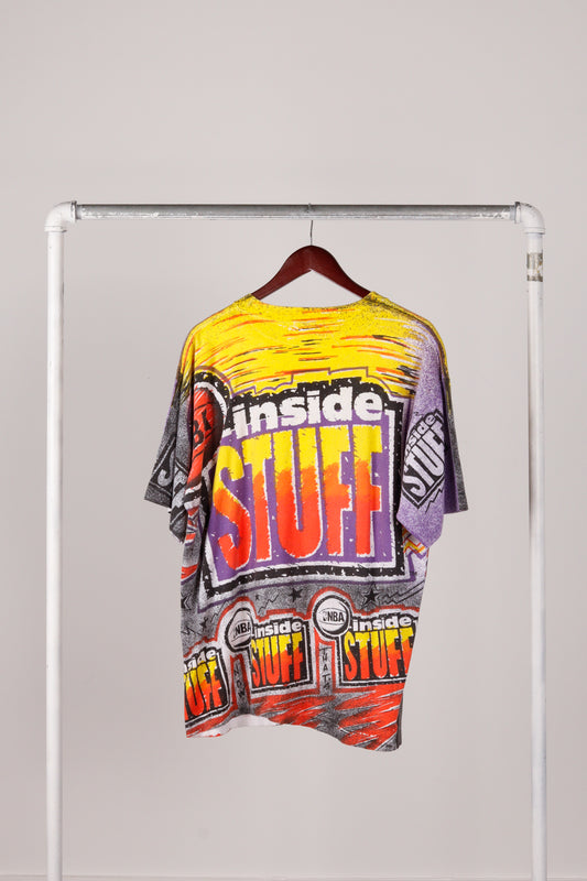 Vintage 1990 NBA Inside Stuff 'MJ All Over Print' Tee