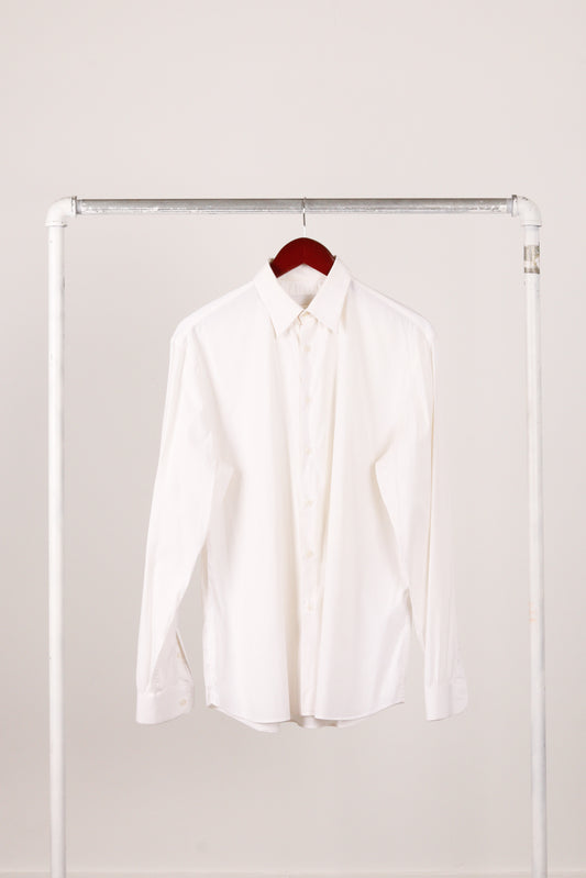 Prada AW17 'Classic Cotton' Oxford Shirt White (2017)