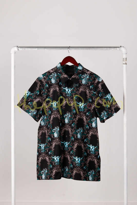 Prada SS20 'Baroque Cherub Print' S/S Shirt (2020)