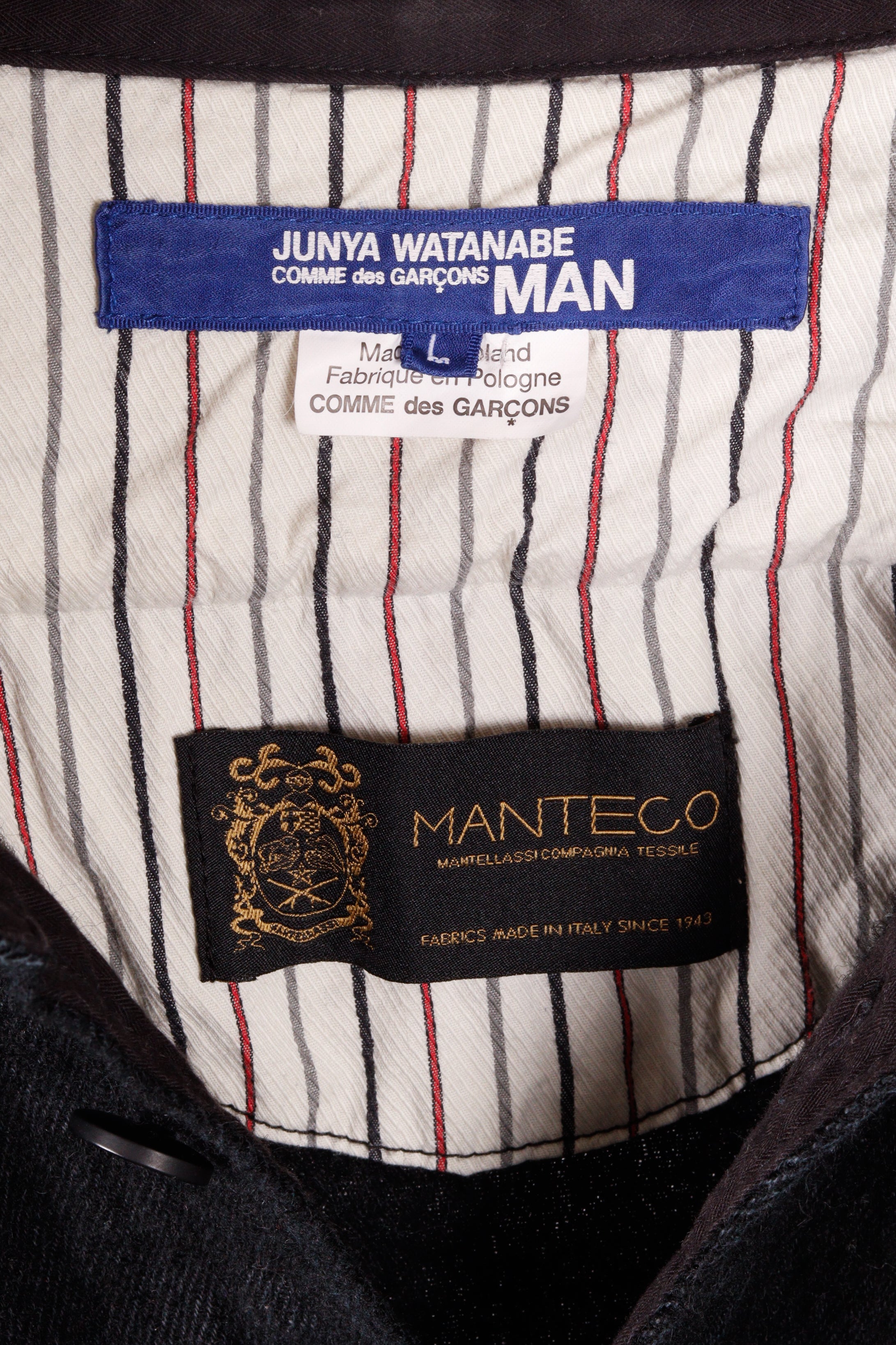 Comme des Garçons Junya Watanabe MAN x Hervier FW20 'Manteco Wool' Shi