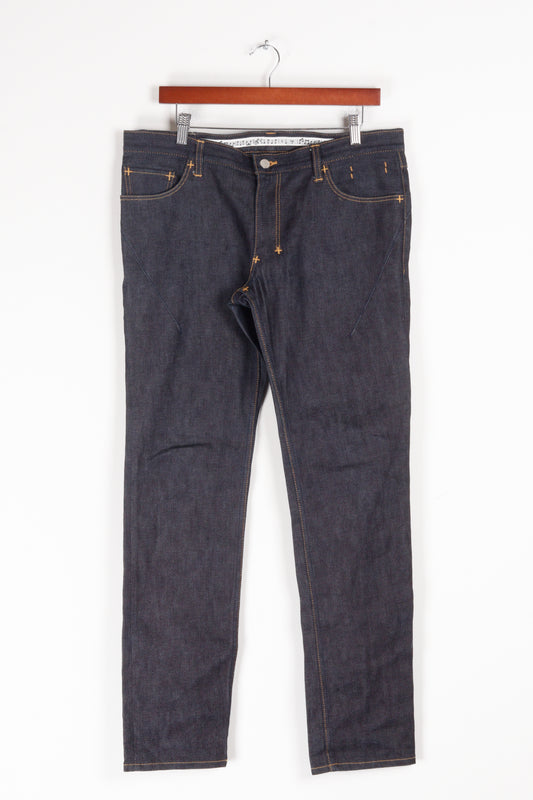 (N)N by (N)umber Nine '5 Pocket Straight Cut' Denim Jeans Indigo