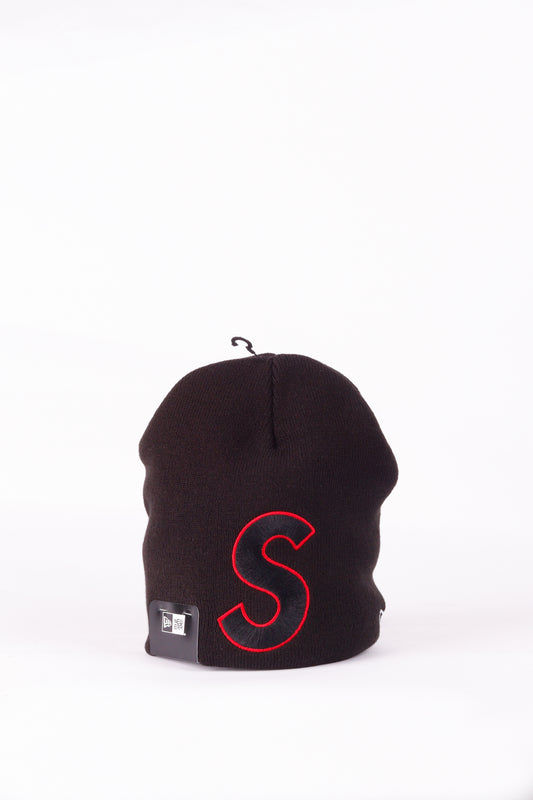 Supreme SS23 'New Era Big S Logo' Beanie Black (2023)