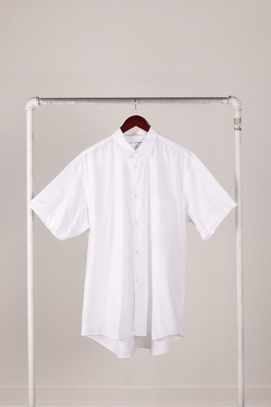 Comme des Garçons Shirt SS22 'Poplin' S/S Shirt White (2022)