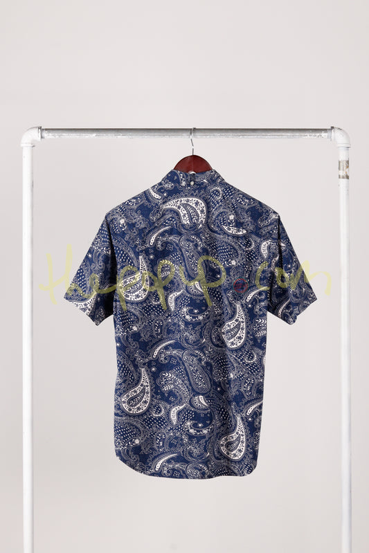 SS13 Supreme 'Paisley' S/S Shirt Navy (2013)