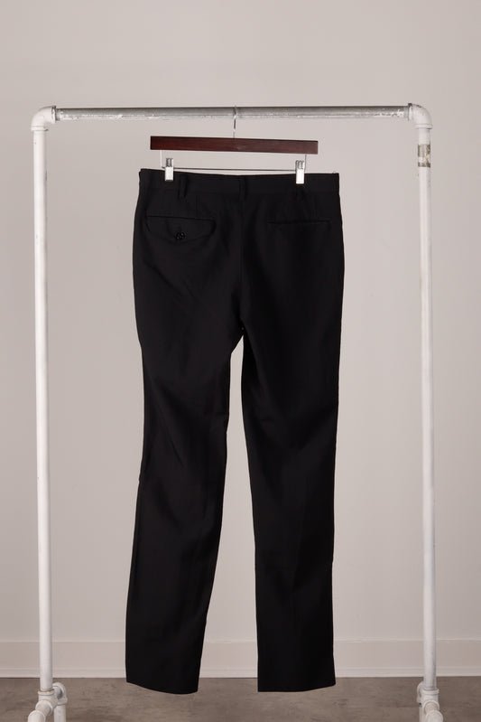 Comme des Garçons HOMME Plus AW19 'Polyester Slim Tailored' Trousers Black (2019)