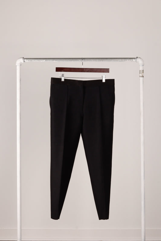 Celine Mens 'Stovepipe' Trousers Black