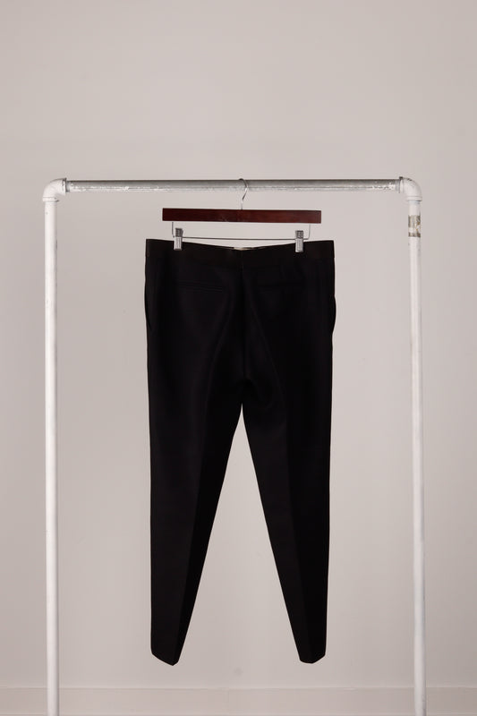 Celine Mens 'Stovepipe' Trousers Black