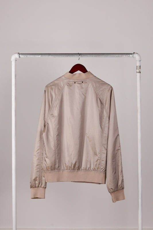 Louis Vuitton SS09 'Satin Bomber Varsity' Jacket Beige (2009)