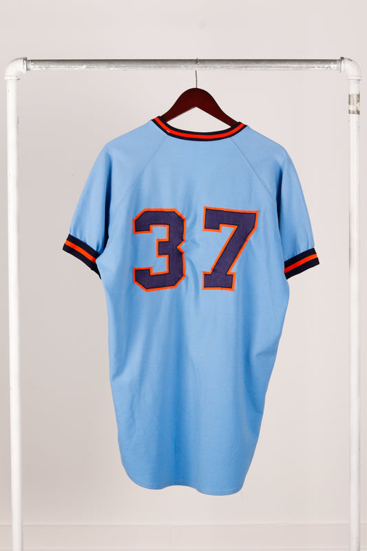 Vintage 70's Russell Athletics 'University of Illinois Game Issue' Baseball Jersey