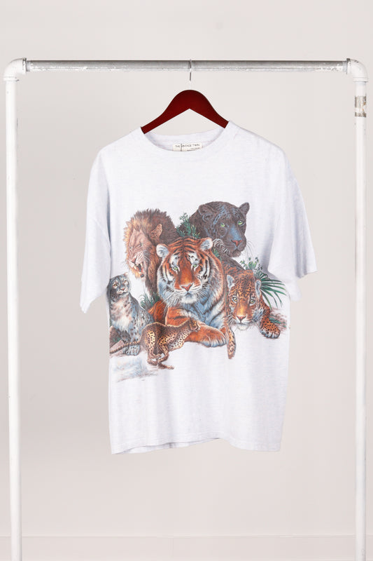 Vintage 1994 Habitat 'Big Cats' T-Shirt