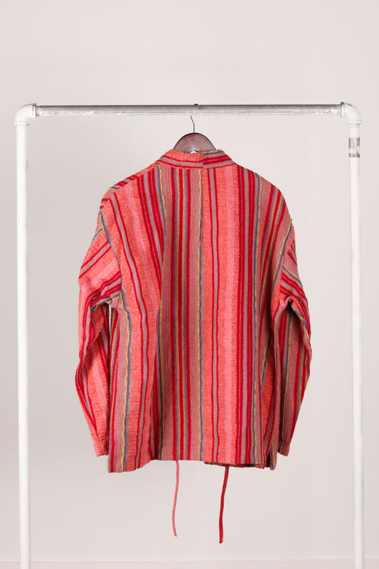 United Arrows and Sons SS16 'Multi Striped' Kimono Red (2016)