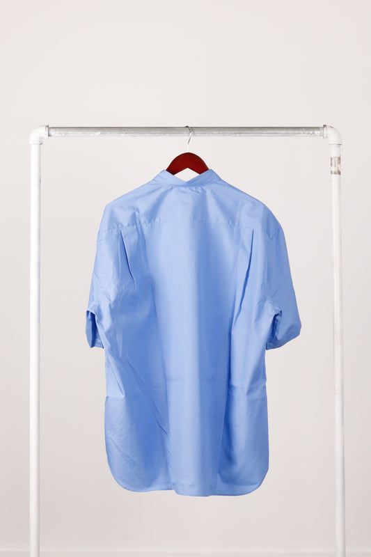 Comme des Garçons HOMME SS23 'Logo' S/S Shirt Blue (2023)