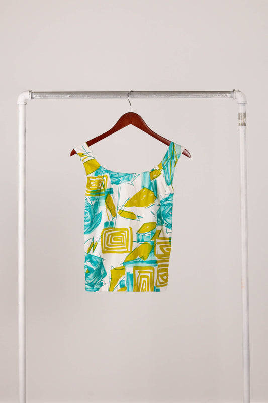 Marni 'Painted Abstract Print' Tank Top