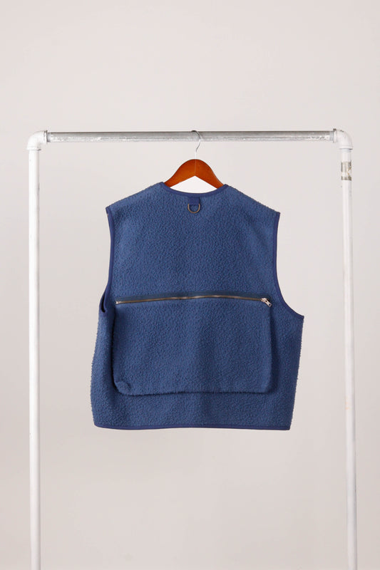 Aime Leon Dore x Woolrich FW18 'Nubby Wool Fisherman's Vest Navy (2018)