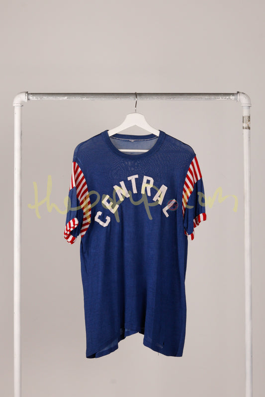 Vintage 60's Central 'Patched' Football Top