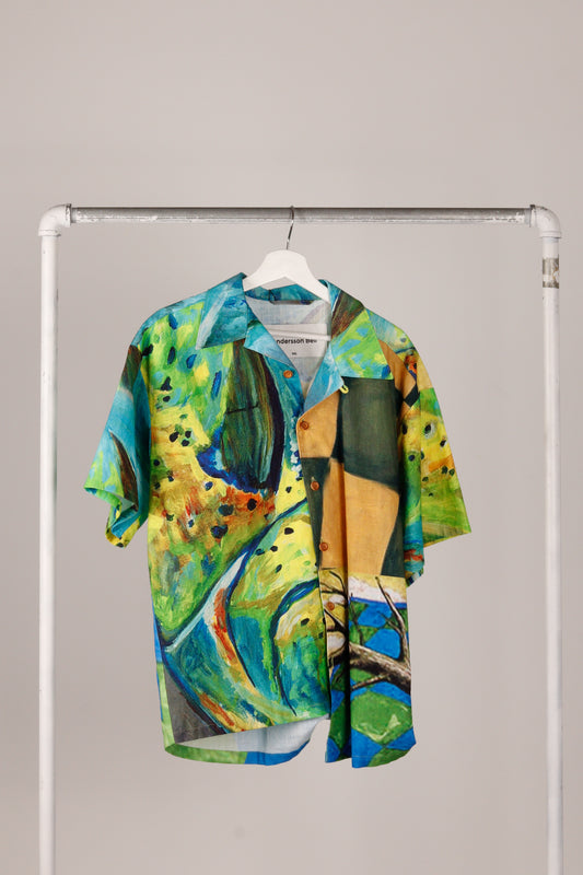 Andersson Bell SS22 'Impressionist Printed' Camp Collar Shirt (2022)