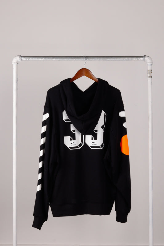 OFF-White x Nike Lab SS18 'Mercurial NRG X' Hooded Sweatshirt Black (2018)