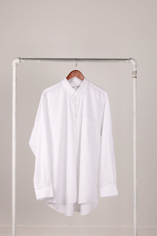 Comme des Garçons SHIRT SS22 'Poplin' Shirt White (2022)