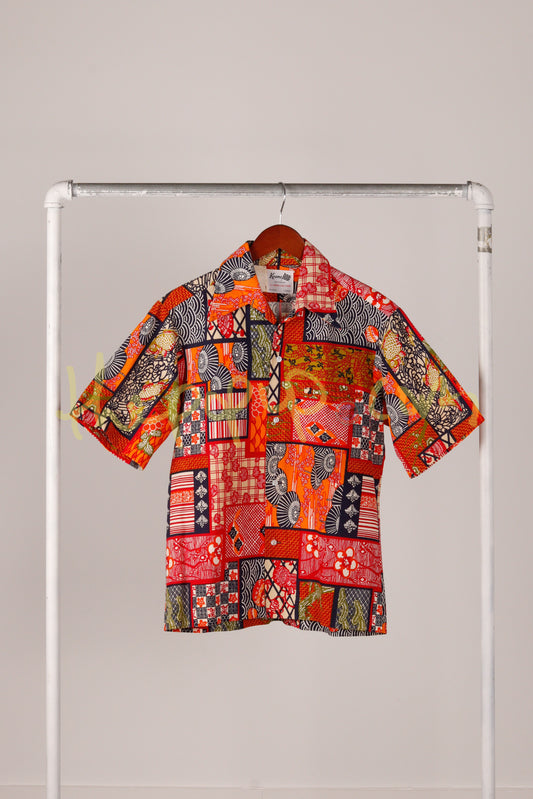 Vintage 60's Keone Sportwear 'Multi Pattern' S/S Shirt