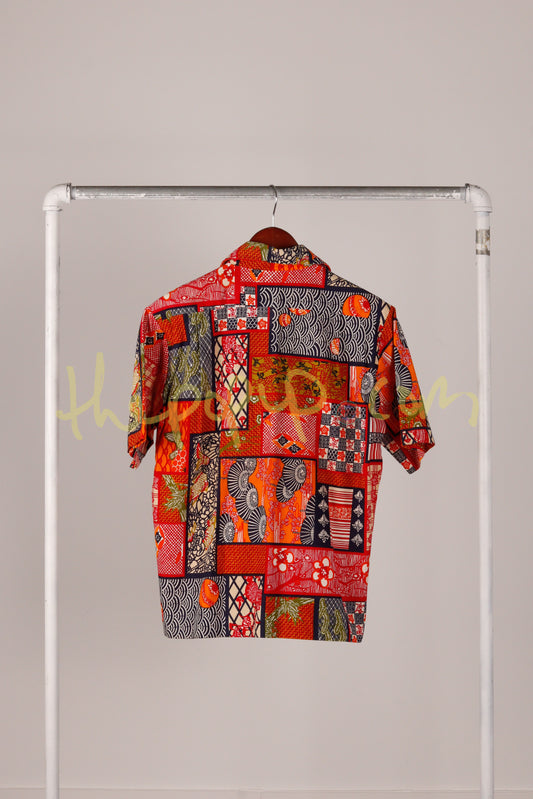 Vintage 60's Keone Sportwear 'Multi Pattern' S/S Shirt