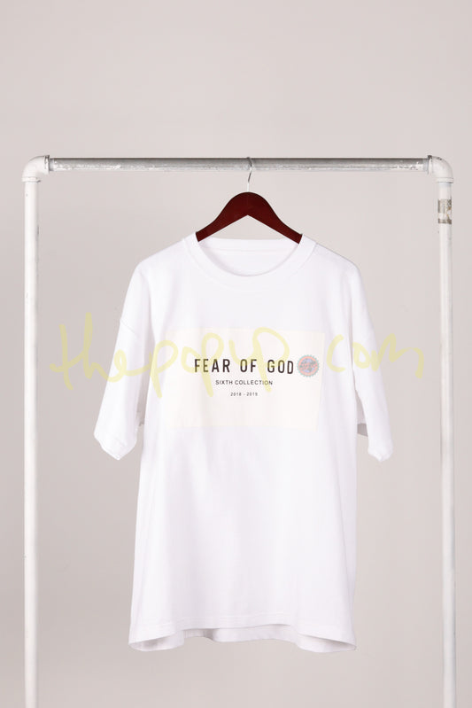 Fear of God FW18 '6th Collection' Tee White (2018)