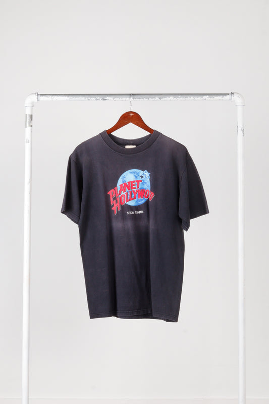 Vintage 90's Planet Hollywood' New York Flagship T-Shirt Black