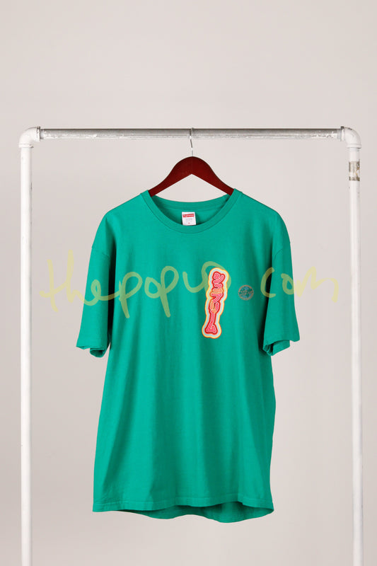 Supreme x Sekintani La Norihiro SS19 'Boobies' Tee Green (2019)