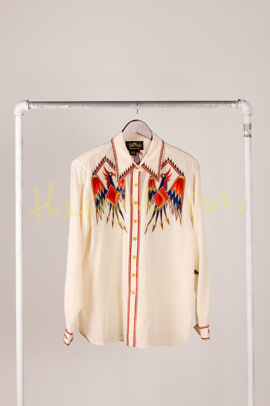 Vintage 90's Bob Mackie 'Phoenix' Cowboy Shirt