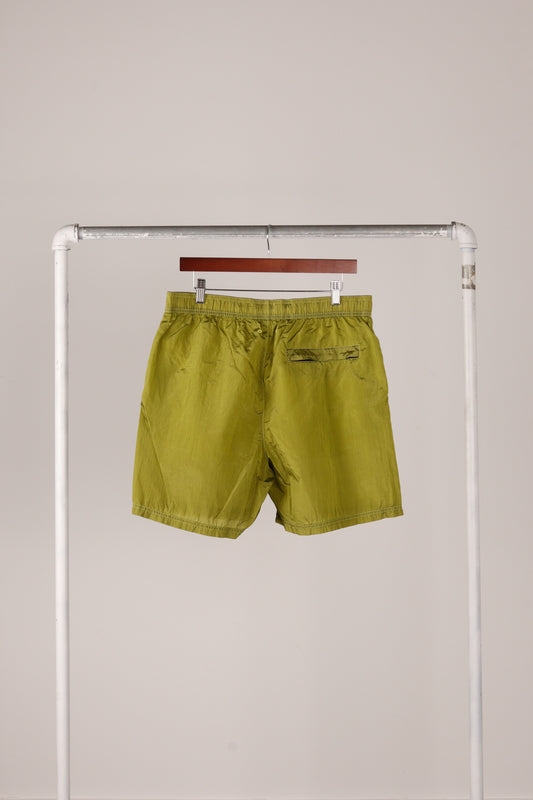 Stone Island SS22 'Nylon Metal' Shorts Lemon (2022)