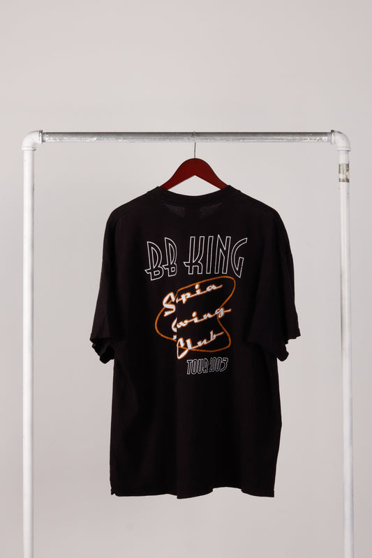 Vintage 2003 B.B. King 'Sepia Swing Club Tour' T-Shirt