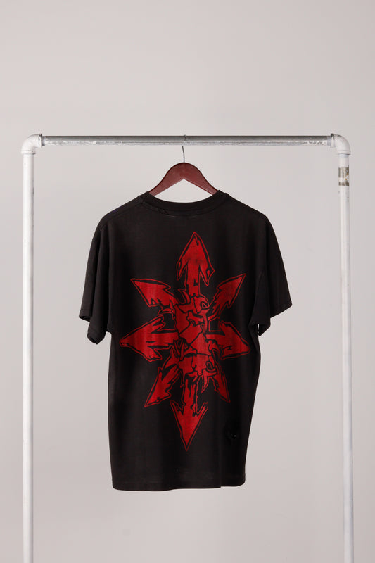 Vintage 1993 Sepultura 'Chaos A.D. All-Over Print' T-Shirt