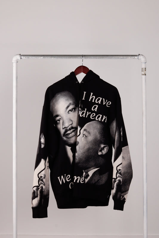 Supreme SS18 'Martin Luther King" Hooded Sweatshirt Black (2018)