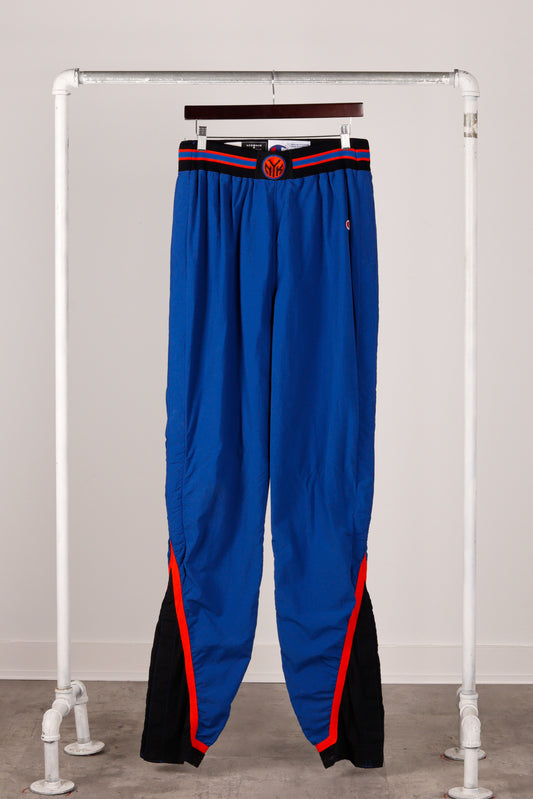 Vintage 1997 Champion New York Knicks 'Team Issued Warm Up' Pants Away