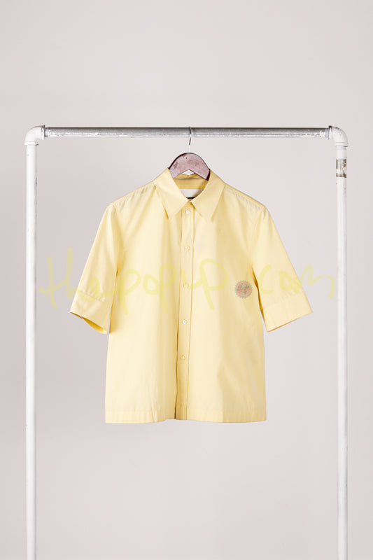 Jil Sander SS19 'Cotton S/S Oxford' Shirt Yellow (2019)