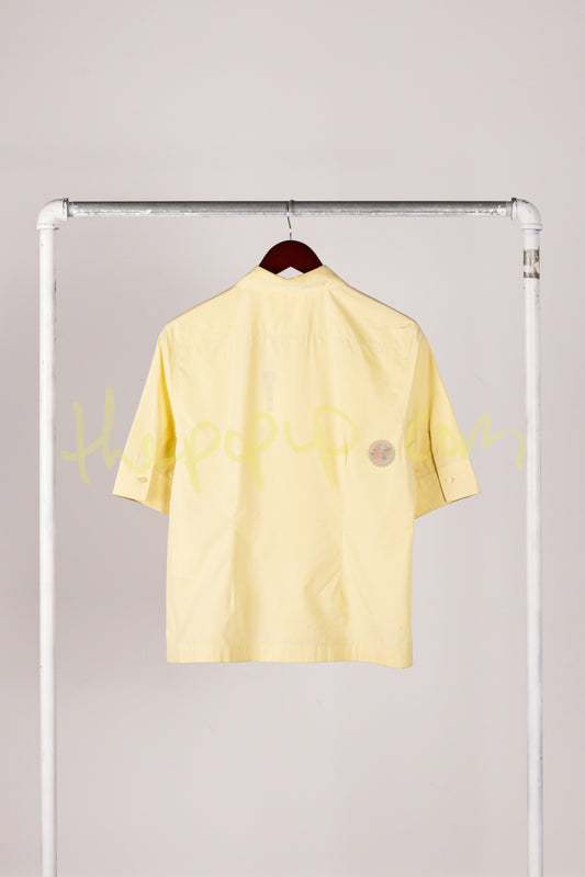 Jil Sander SS19 'Cotton S/S Oxford' Shirt Yellow (2019)