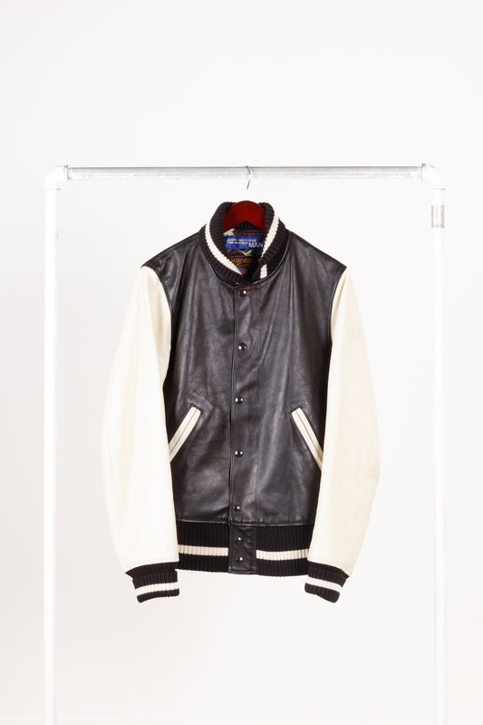 Comme des Garçons MAN Junya Watanabe x Vanson Leathers AW10 'Varsity Stadium' Jacket (2010)