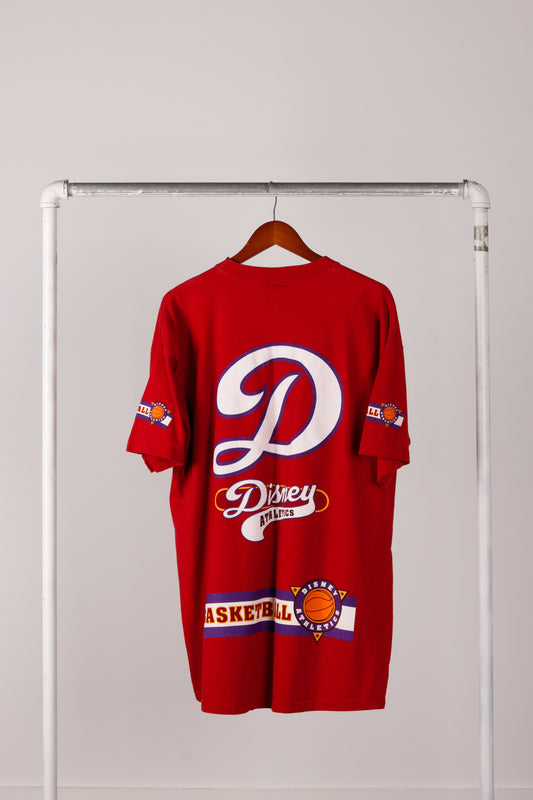 Vintage 90's Disney 'Mickey Mouse Disney Athletics Basketball' T-Shirt