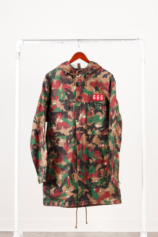 Supreme SS17 '666' Field Parka Swiss Camo (2017)