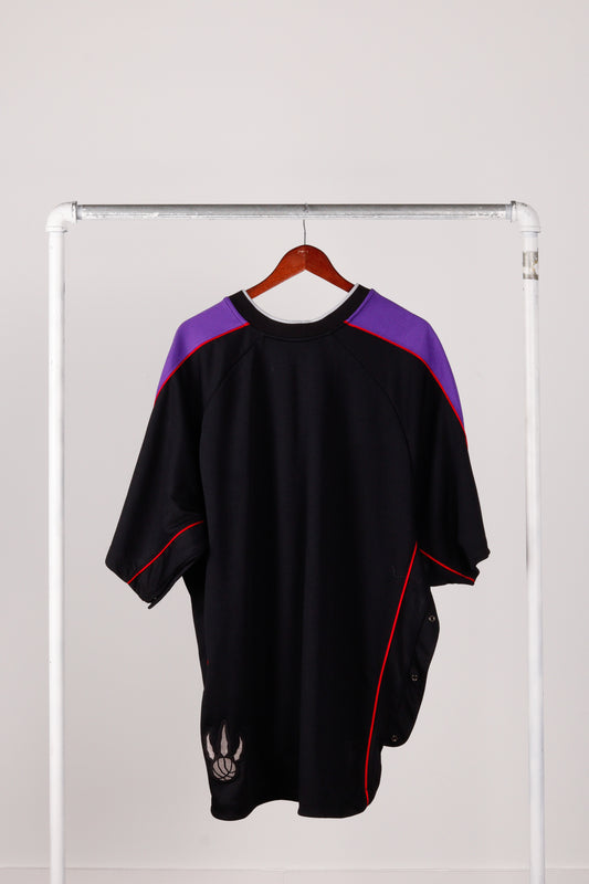 Vintage 2001 Nike Toronto Raptors 'Warmup Tearaway' Road Top Black