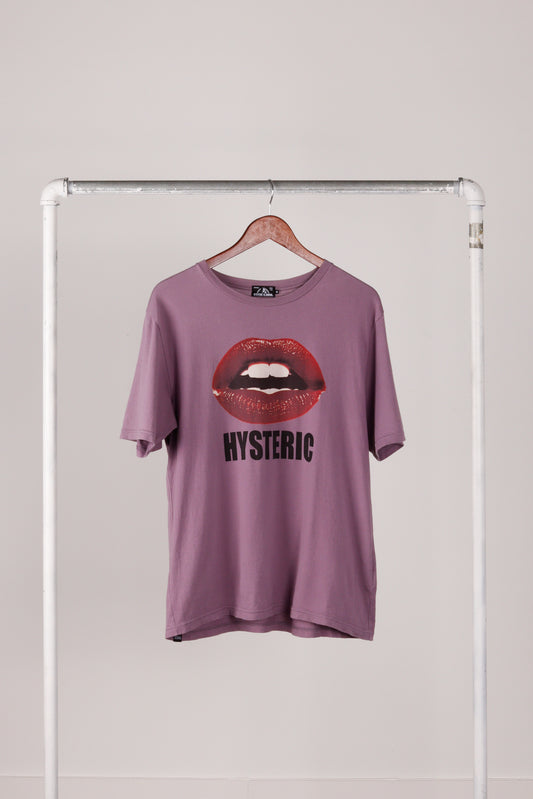 Hysteric Glamour AW18 'Lips' Tee Purple (2018)