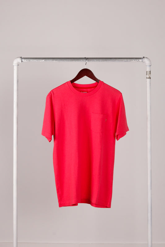 Supreme FW14 'Pocket' T-Shirt Dark Pink (2014)