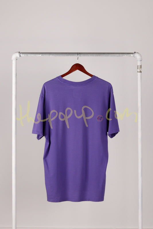 Napapijri x Martine Rose FW19 'S Cenis Logo' Tee Purple (2019)