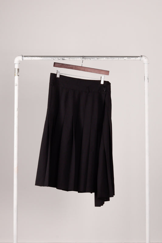 Peter Do SS23 'Pleated Midi' Skirt Black (2023)