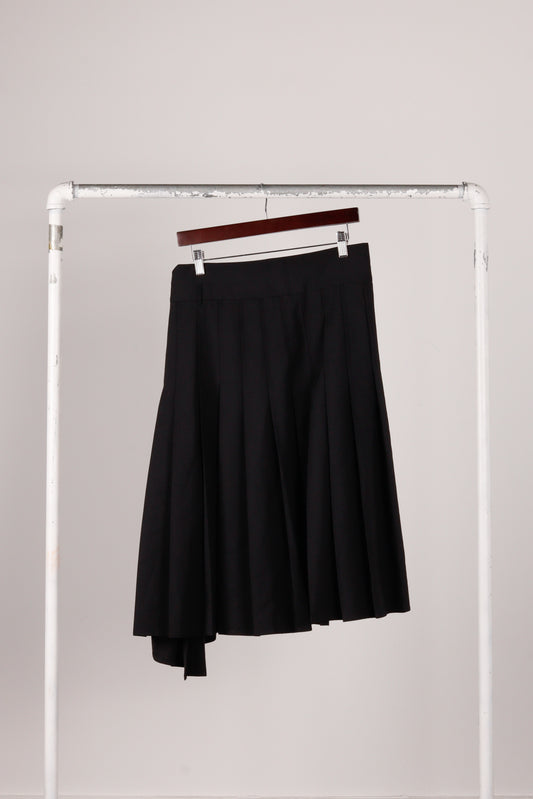 Peter Do SS23 'Pleated Midi' Skirt Black (2023)