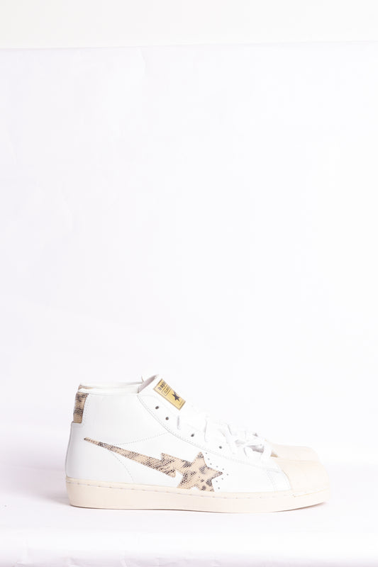 A Bathing Ape/BAPE Bapesta FS-008 'White/Snake'