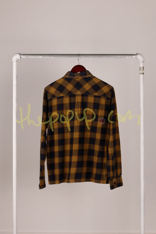 Neighborhood FW10 'Shadow Plaid' Shirt Yellow (2010)