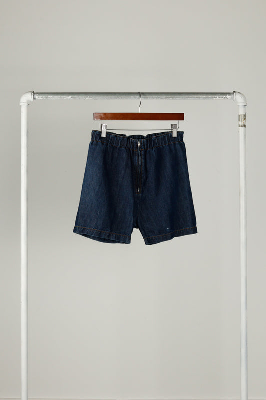 Marni SS14 'Denim Edition Extended Zipper' Shorts (2014)