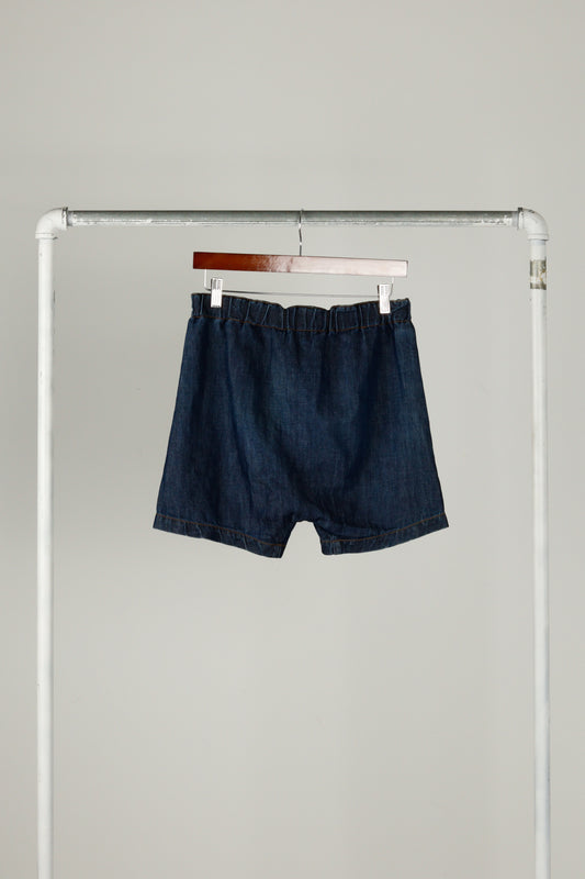 Marni SS14 'Denim Edition Extended Zipper' Shorts (2014)