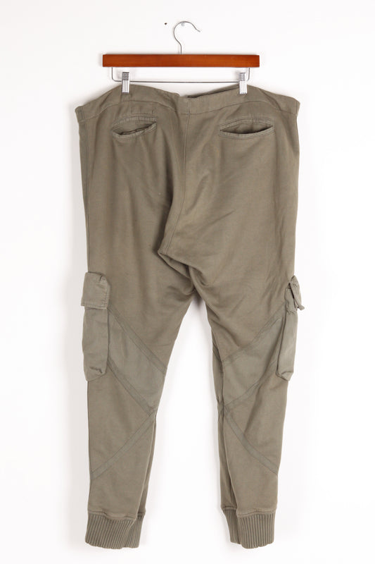 Greg Lauren SS21 'Utility' Sweatpants 'Military Green (2021)