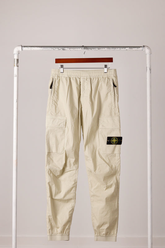 Stone Island SS24 'Stretch Cotton Tela Garment Dyed' Cargo Pants Pistachio (2024)